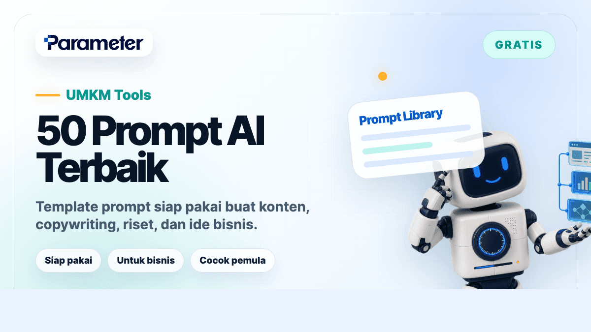 Thumbnail 50 Prompt AI Terbaik